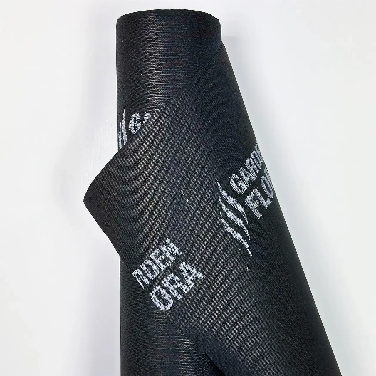 Геотекстиль Garden Flora Чорний 110 г/м² 1.60м × 50 м Укривний геотекстиль для ґрунту