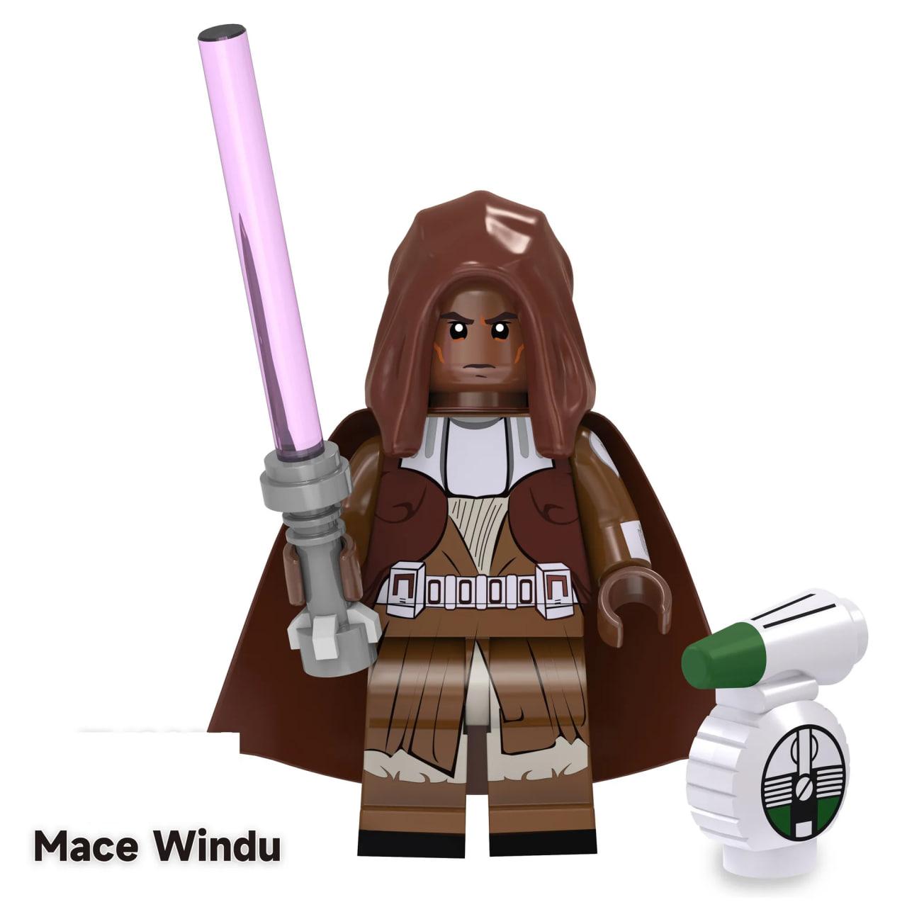 Лего фігурки джедай Майстер Вінду