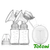 Молоковідсмоктувач електричний подвійний Totoni 2 х150 мл