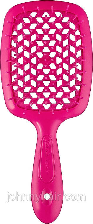 Щітка Janeke Superbrush рожева неон, фото 1