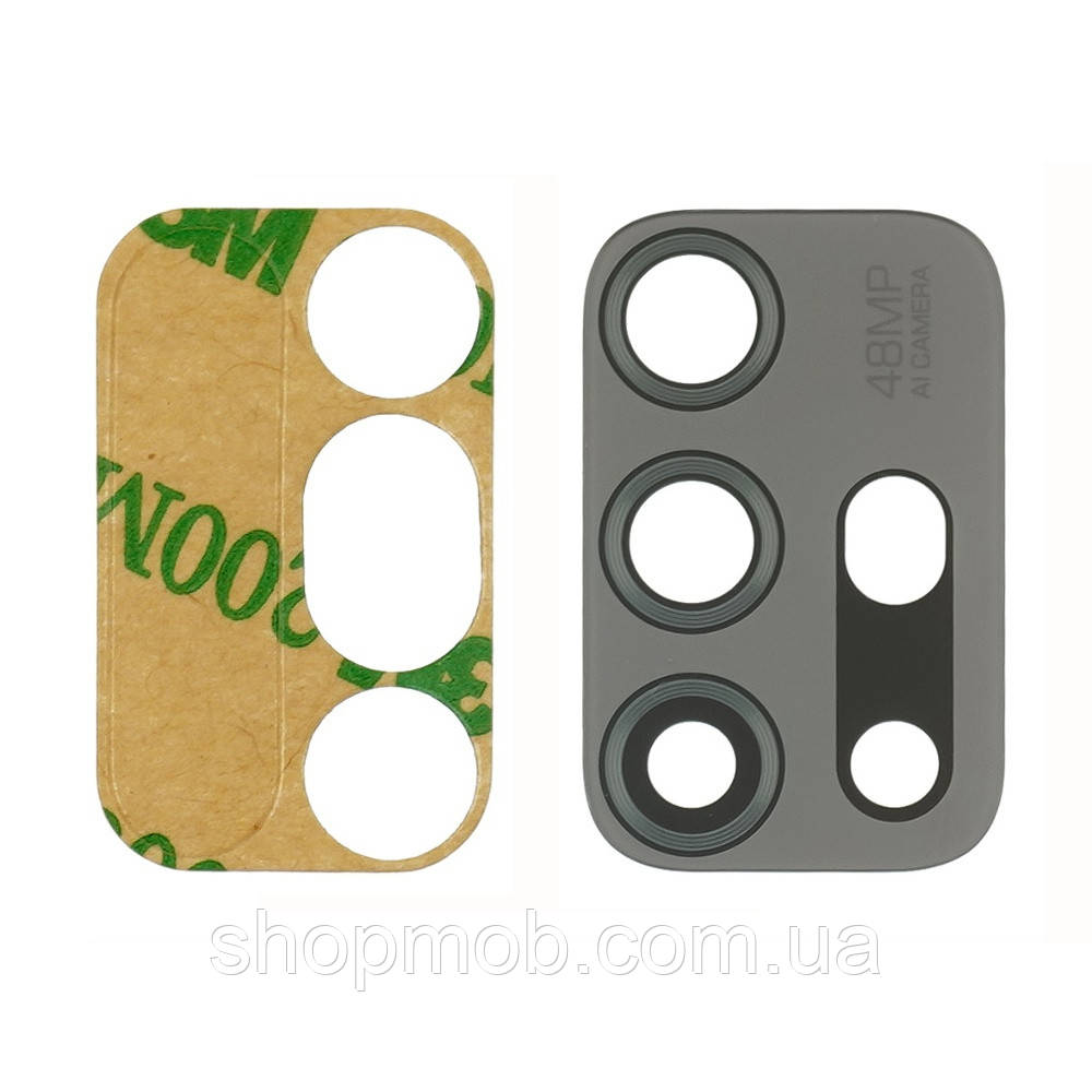 Скло камери для Motorola G10/G20/G30, сіре