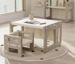 Стіл та стілець трансформери для дітей від 1 до 8 років Lumpurini Dafne Uno. Дитяча парта і стільчик