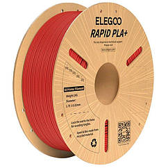Філамент ELEGOO RAPID PLA+, червоний (red), 1 кг(7504406)