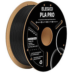 Філамент ELEGOO PLA PRO, чорний (black), 1 кг(7504406)