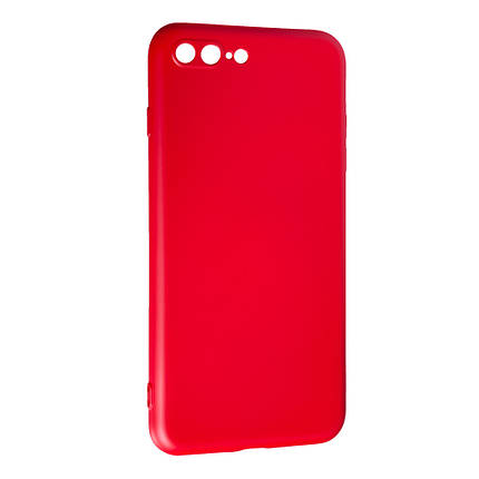 Силіконовий чохол Case SMTT (AA) для Apple iPhone 7 Plus / 8 Plus Red, фото 1