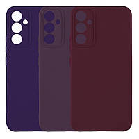 Чохол Silicone Cover Full Camera (A) для Samsung Galaxy A34 5G (A346) Колір 08.Dark Blue mayak