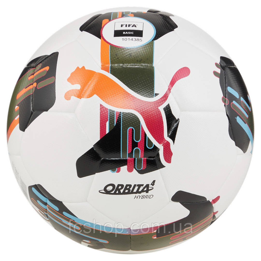 Футбольний м'яч Puma ORBITA 4 FIFA BASIC S4 084327-01, Білий, Розмір (EU) — 4, фото 1