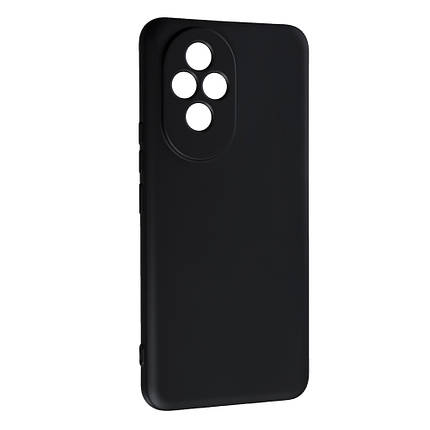 Силіконовий чохол Case SMTT (AA) для Honor 200 Pro Black, фото 1