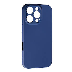 Силіконовий чохол Case SMTT (AA) для Apple iPhone 16 Pro Max Dark Blue