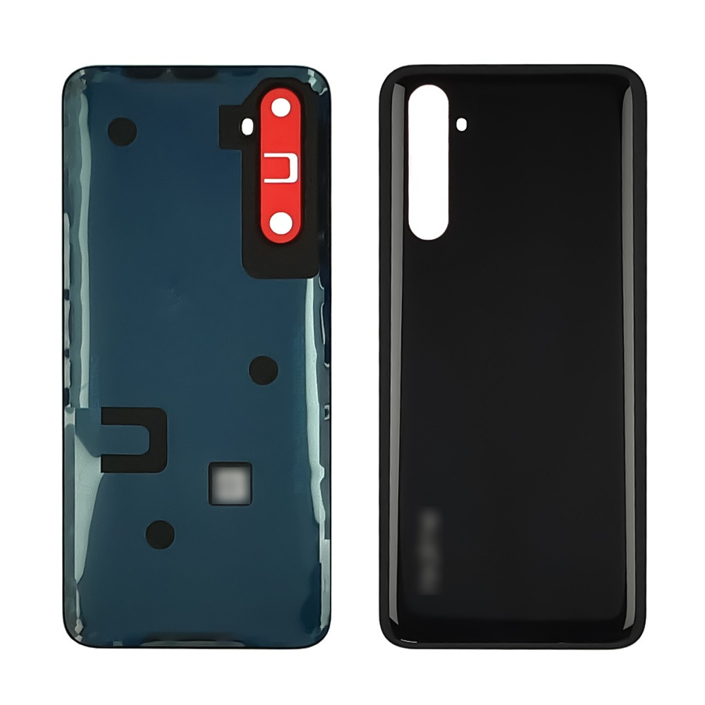 TU Задня кришка для Realme 6 Black (чорна)