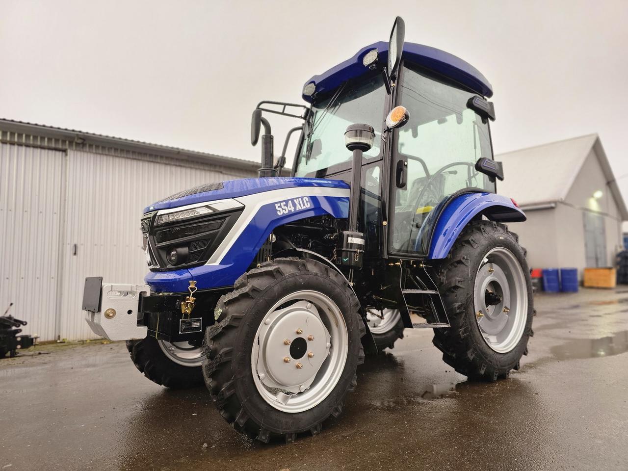 Мінітрактор преміум класу Terra Force 554HXC із кабіною, 50 к.с