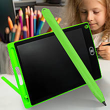 Графічний планшет для малювання зі стилусом LCD Writing Tablet 10 дюймів Зелений