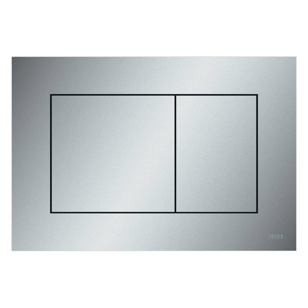Кнопка зливу для інсталяції TECE подвійна матована хром 114419 9240402, фото 1
