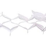 Гірлянда розтяжка паперова 3 м 16 на 11 см білий, фото 2