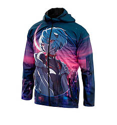 Куртка вітровка класична чоловіча «Ayanami Rei. Evangelion»