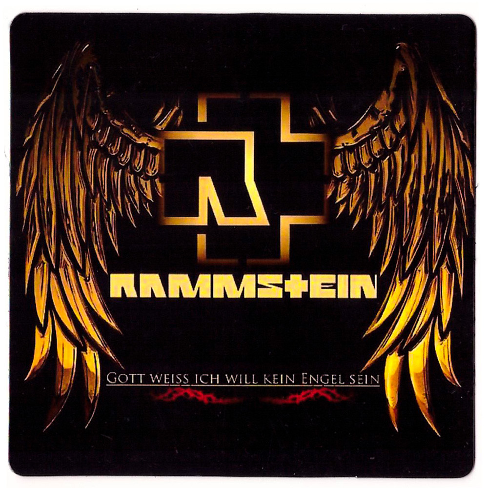Магніт Rammstein “Gott Weiss Ich Will Kein Engel Sein”