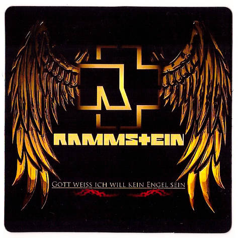 Магніт Rammstein “Gott Weiss Ich Will Kein Engel Sein”, фото 1