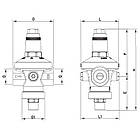 Редуктор тиску води ROHO R1203-075 мембранний 3/4" 125531 RO0148, фото 4