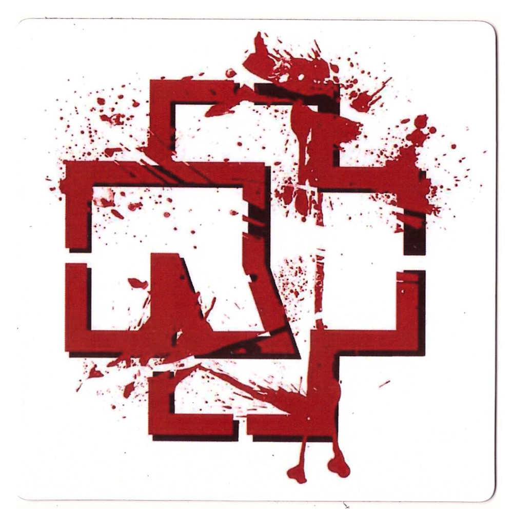 Магніт Rammstein logo-2
