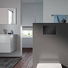 Кнопка зливу для інсталяції TECE подвійна матована чорна 124579 9240407, фото 2