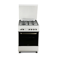 CANREY плита газова 60*60 см, 4 газ + газ. дух. з електрогрилем!! Canrey CGK_6060_KGET_WH