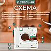 Швейна машинка портативна компактна багатофункціональна машина електрична з підсвіткою 12 функцій, фото 8