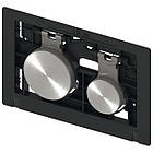 Внутрішня частина кнопки зливу TECE подвійна матована хром 194275 9240665, фото 2