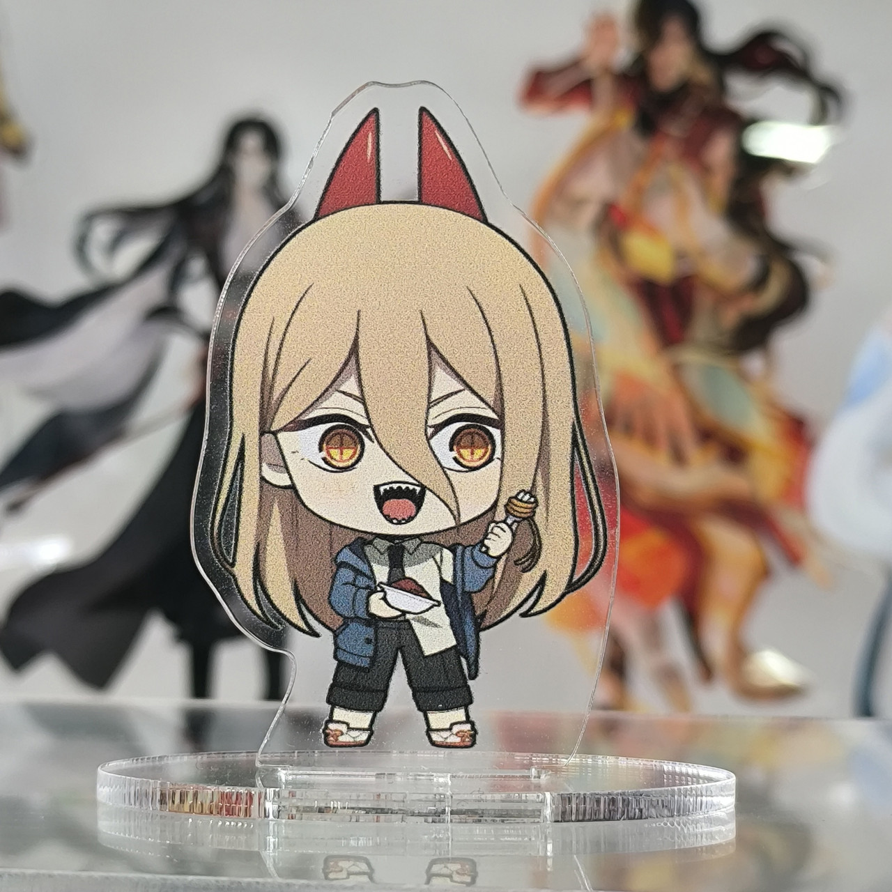 Акрилова статуетка Людина-бензопила Пауер (7 см) / Chainsaw Man, фото 1