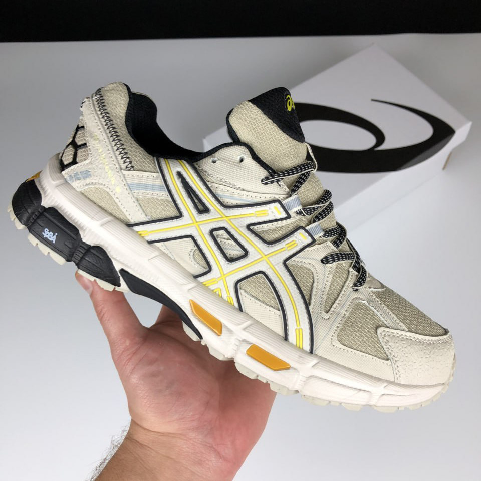 Чоловічі кросівки Asics Gel Kahana 8 термостильні молодіжні бежеві жовті