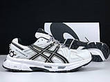 Чоловічі кросівки Asics Gel Kahana 8 термостильні повсякденні білі, фото 3