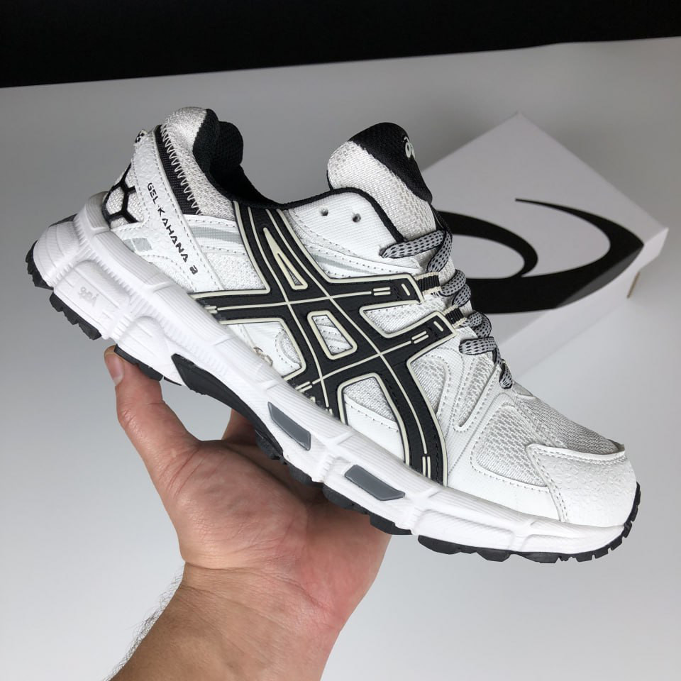 Чоловічі кросівки Asics Gel Kahana 8 термостильні повсякденні білі