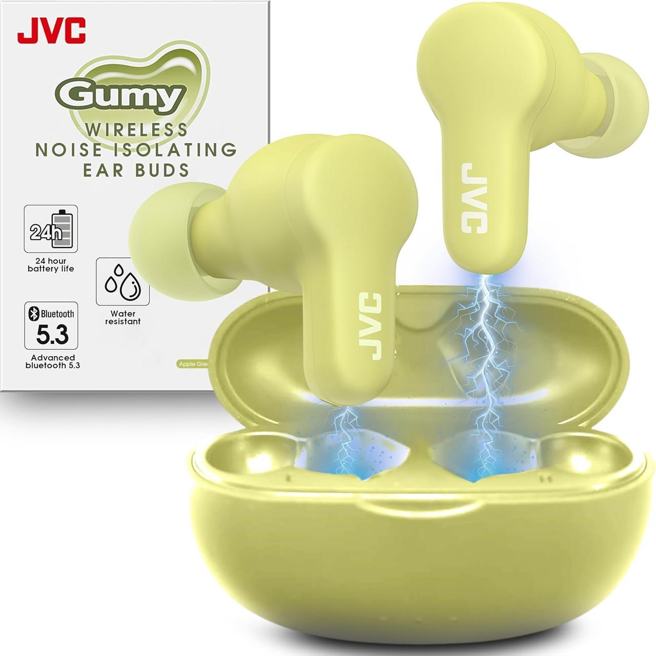 Бездротові навушники JVC HA-A7T2 Green (IPX4)