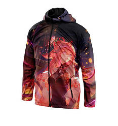 Куртка вітровка класична чоловіча «Yae Miko in a dress. Genshin Impact»