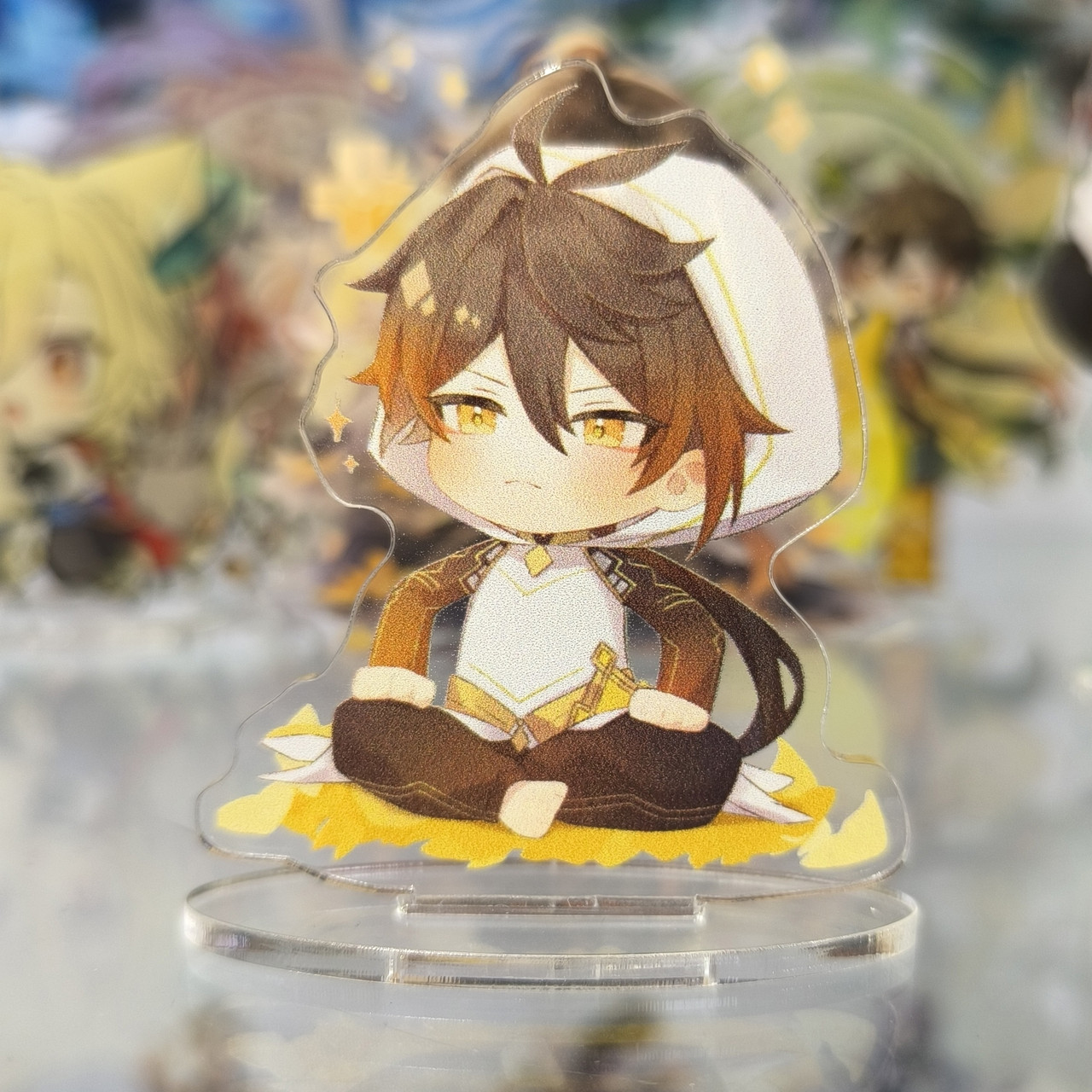 Фігурка Геншин Імпакт Чжун Лі з акрилу (7 см) / Genshin Impact, фото 1