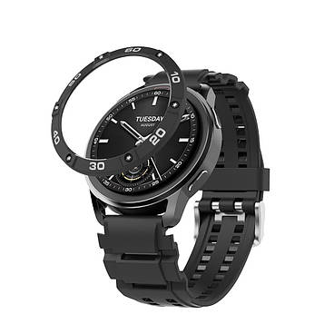 Безель для смарт годинника Xiaomi Watch S3 Black-white