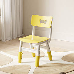 Дитячий регульований стілець Terrio Жовтий