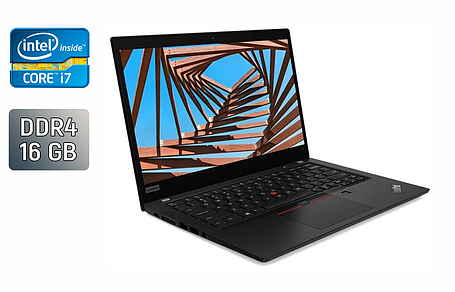 Ультрабук Lenovo ThinkPad x390/ 13.3" (1920x1080)/ Core i7-8665U/ 16 GB RAM/ 512 GB SSD/ UHD, фото 1