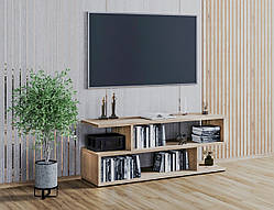 ТВ тумба Id27-178 Ш 1400 / В 526 / Г 398 Дуб сонома