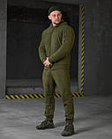 Костюм Олива Спортивний Зимовий флісовий 7.62 ВТ4782 ТМ, фото 3