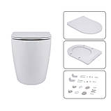 Готове рішення Qtap для ванної кімнати: підвісний унітаз Robin Ultra Quiet 520x365x365 + комплект інсталяції Nest 4 в 1 (лінійна, фото 7