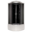 Душовий бокс Delfi V95 90х90х220 високий піддон,  тоноване скло 4 мм, без форсунок, фото 2