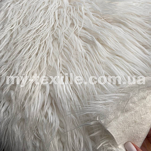 Хутро Лами штучне 150 см 600 г/м2 Біле