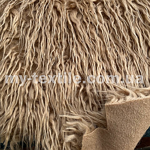 Хутро Лами штучне 150 см 600 г/м2 Кава з молоком