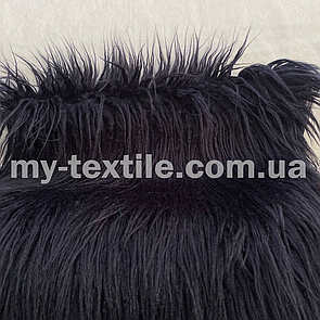 Хутро Лами штучне 150 см 600 г/м2 Темно-синє