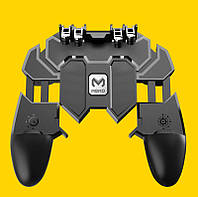 Триггер для телефона джойстик для игр на 4 кнопки + подарок напальчники Игровой геймпад на телефон джойстик