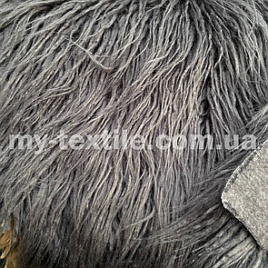 Хутро Лами штучне 150 см 600 г/м2 Сіре