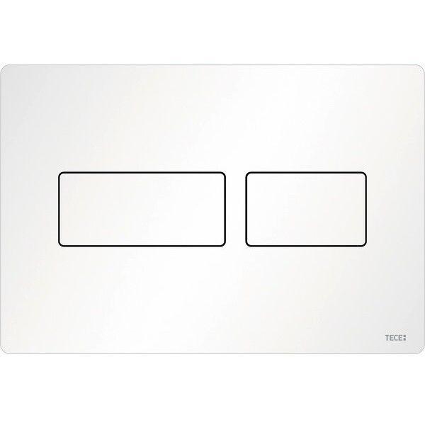 Кнопка зливу для інсталяції TECE подвійна матована біла 175547 9240433, фото 1