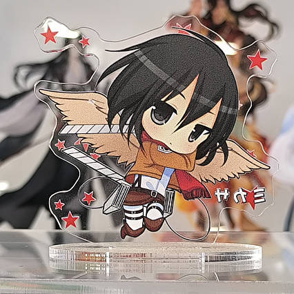 Акрилова статуетка Атака титанів Мікаса Аккерман (7 см) / Attack On Titan