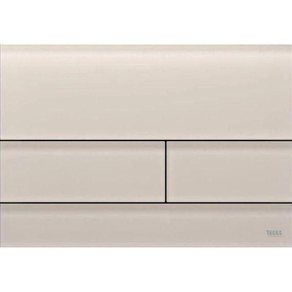 Кнопка зливу для інсталяції TECE подвійна матована бежева 194233 9240827, фото 1