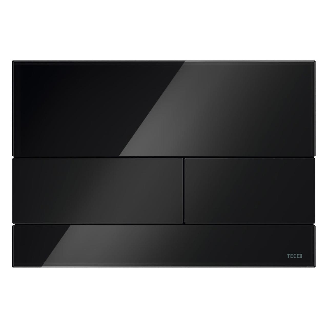 Кнопка зливу для інсталяції TECE подвійна глянцева чорна 194244 9240809, фото 1